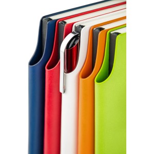 Carnet MOLI A5 bleu personnalisable tampographie | Apothiclick