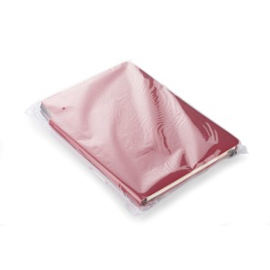 Carnet MOLI A5 rouge personnalisable tampographie | Apothiclick