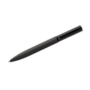 Stylo métal SOLID MAT noir soft-touch personnalisable gravure | Apothiclick