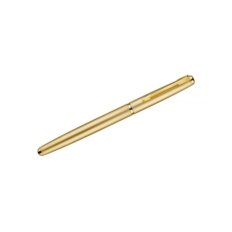 Stylo roller GLOW GOLD or métal personnalisable gravure | Apothiclick