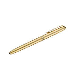 Stylo roller GLOW GOLD or métal personnalisable gravure | Apothiclick