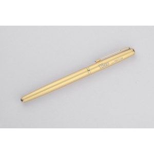 Stylo roller GLOW GOLD or métal personnalisable gravure | Apothiclick