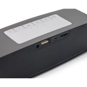 Enceinte AMBIENT Bluetooth FM 2x3W personnalisable | Apothiclick