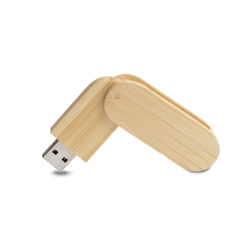 Clé USB bambou STALK 8 Go personnalisable gravure | Apothiclick