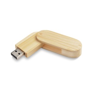 Clé USB bambou STALK 8 Go personnalisable gravure | Apothiclick