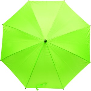 Parapluie STICK vert clair automatique poignée bois personnalisable | Apothiclick