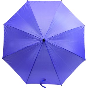 Parapluie STICK violet automatique poignée bois personnalisable | Apothiclick