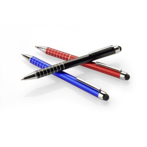 Stylet IMPACT bleu personnalisable gravure | Apothiclick