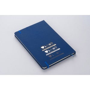 Carnet VITAL A5 bleu personnalisable impression | Apothiclick