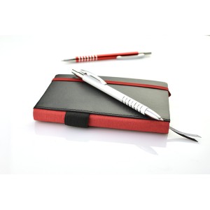 Stylo aluminium RING blanc personnalisable gravure | Apothiclick