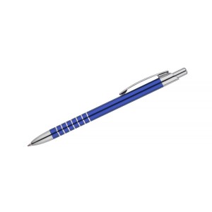 Stylo aluminium RING bleu personnalisable gravure | Apothiclick
