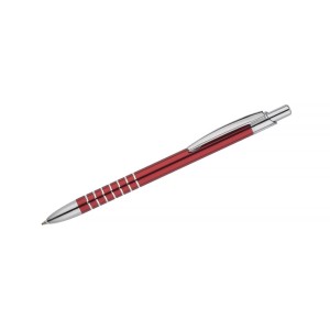 Stylo aluminium RING rouge personnalisable gravure | Apothiclick