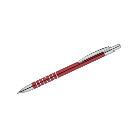 Stylo aluminium RING rouge personnalisable gravure | Apothiclick