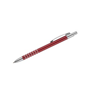 Stylo aluminium RING rouge personnalisable gravure | Apothiclick