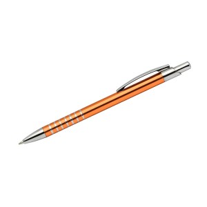 Stylo aluminium RING orange personnalisable gravure | Apothiclick