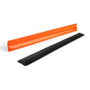 Brassard réfléchissant BONDO orange personnalisable | Apothiclick
