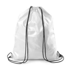 Sac à dos à cordons VALO blanc personnalisable sublimation | Apothiclick