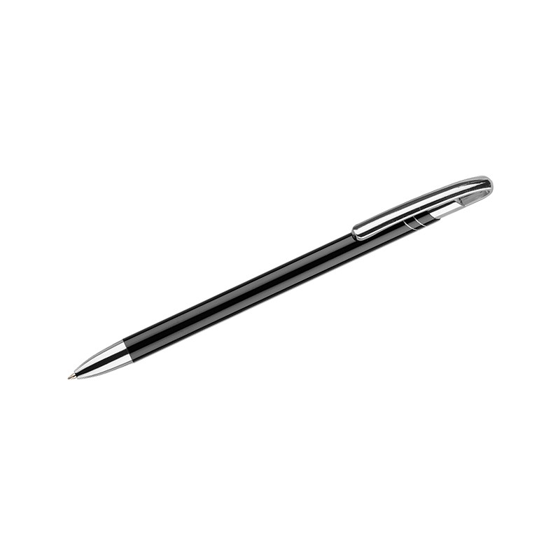 Stylo métal AVALO noir personnalisable gravure | Apothiclick