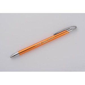 Stylo métal AVALO orange personnalisable gravure | Apothiclick