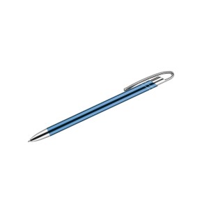 Stylo métal AVALO azur personnalisable gravure | Apothiclick