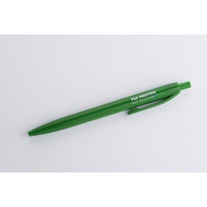 Stylo à bille BASIC vert personnalisable impression | Apothiclick