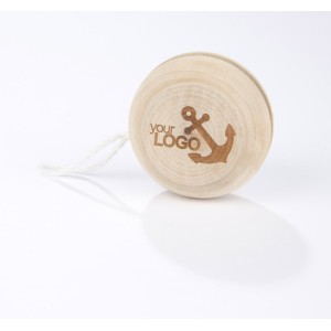 Yo-yo en bois gravé personnalisable Ø 51 mm | Apothiclick