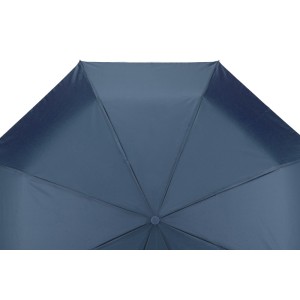 Parapluie pliant REGO bleu marine automatique personnalisable DTF | Apothiclick