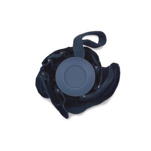 Parapluie pliant REGO bleu marine automatique personnalisable DTF | Apothiclick