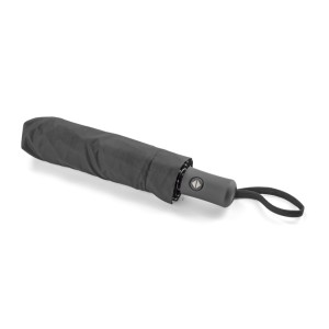 Parapluie pliant REGO noir automatique personnalisable DTF | Apothiclick