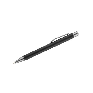 Stylo GOMA noir soft touch personnalisable gravure | Apothiclick