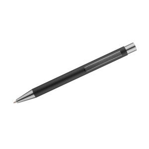 Stylo GOMA noir soft touch personnalisable gravure | Apothiclick