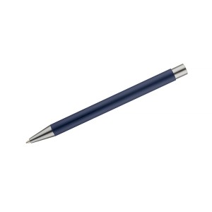 Stylo GOMA bleu marine soft touch personnalisable gravure | Apothiclick