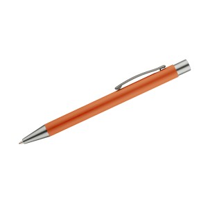 Stylo GOMA orange soft touch personnalisable gravure | Apothiclick