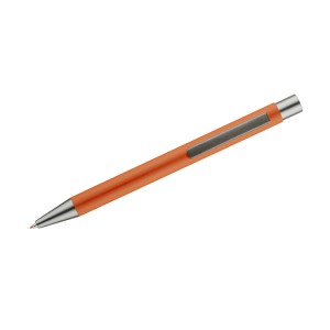Stylo GOMA orange soft touch personnalisable gravure | Apothiclick
