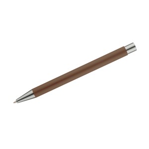 Stylo GOMA marron soft touch personnalisable gravure | Apothiclick