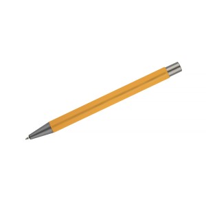 Stylo GOMA jaune soft touch personnalisable gravure | Apothiclick