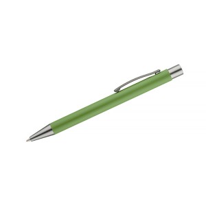 Stylo GOMA vert clair soft touch personnalisable gravure | Apothiclick