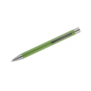 Stylo GOMA vert clair soft touch personnalisable gravure | Apothiclick