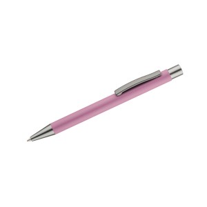 Stylo GOMA rose soft touch personnalisable gravure | Apothiclick