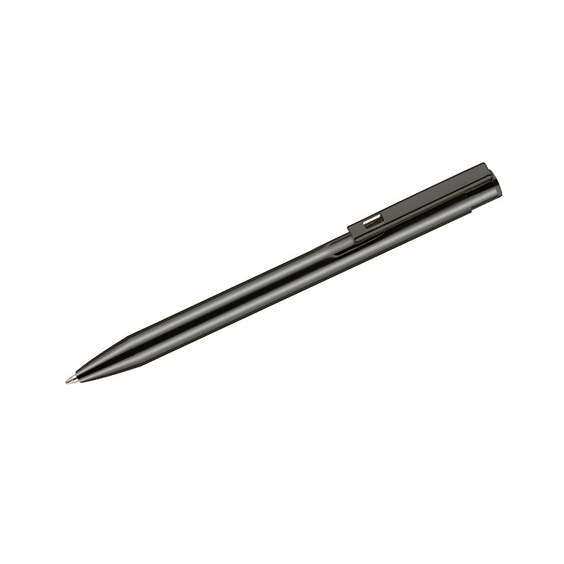 Stylo ARCHEE aluminium noir personnalisable gravure | Apothiclick