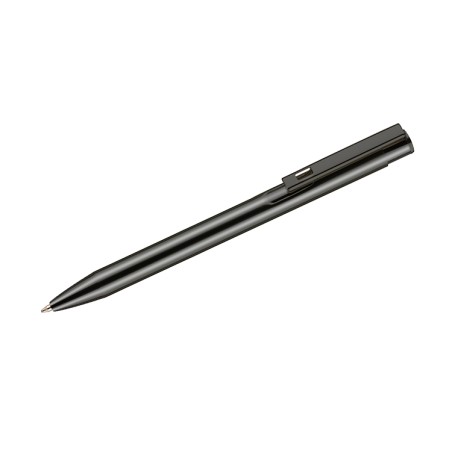 Stylo ARCHEE aluminium noir personnalisable gravure | Apothiclick
