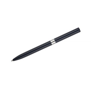 Stylo gel GELLE bleu marine encre noire personnalisable gravure | Apothiclick