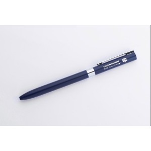 Stylo gel GELLE bleu marine encre noire personnalisable gravure | Apothiclick