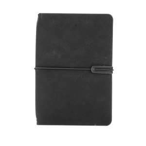 Carnet RETRO A5 noir personnalisable avec carnets amovibles | Apothiclick