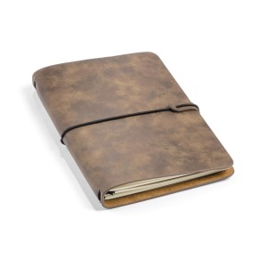 Carnet RETRO A5 marron personnalisable avec carnets amovibles | Apothiclick