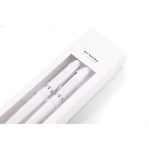 Ensemble d’écriture COLORADO blanc personnalisable | Apothiclick