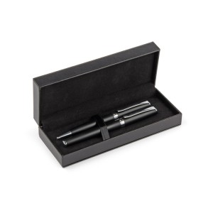 Coffret d’écriture GEORGIA stylo bille + plume personnalisable | Apothiclick