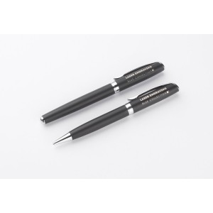 Coffret d’écriture GEORGIA stylo bille + plume personnalisable | Apothiclick