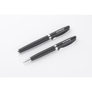 Coffret d’écriture GEORGIA stylo bille + plume personnalisable | Apothiclick