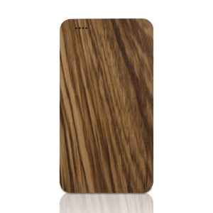 Powerbank VIOUR 4000 mAh bois personnalisable gravure | Apothiclick